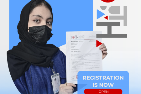 ثبت‌نام مکتب جوانان افغانستان